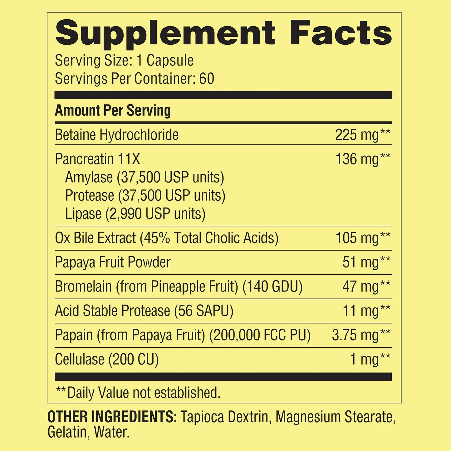 Super Enzyme Complex 90 Capsulas