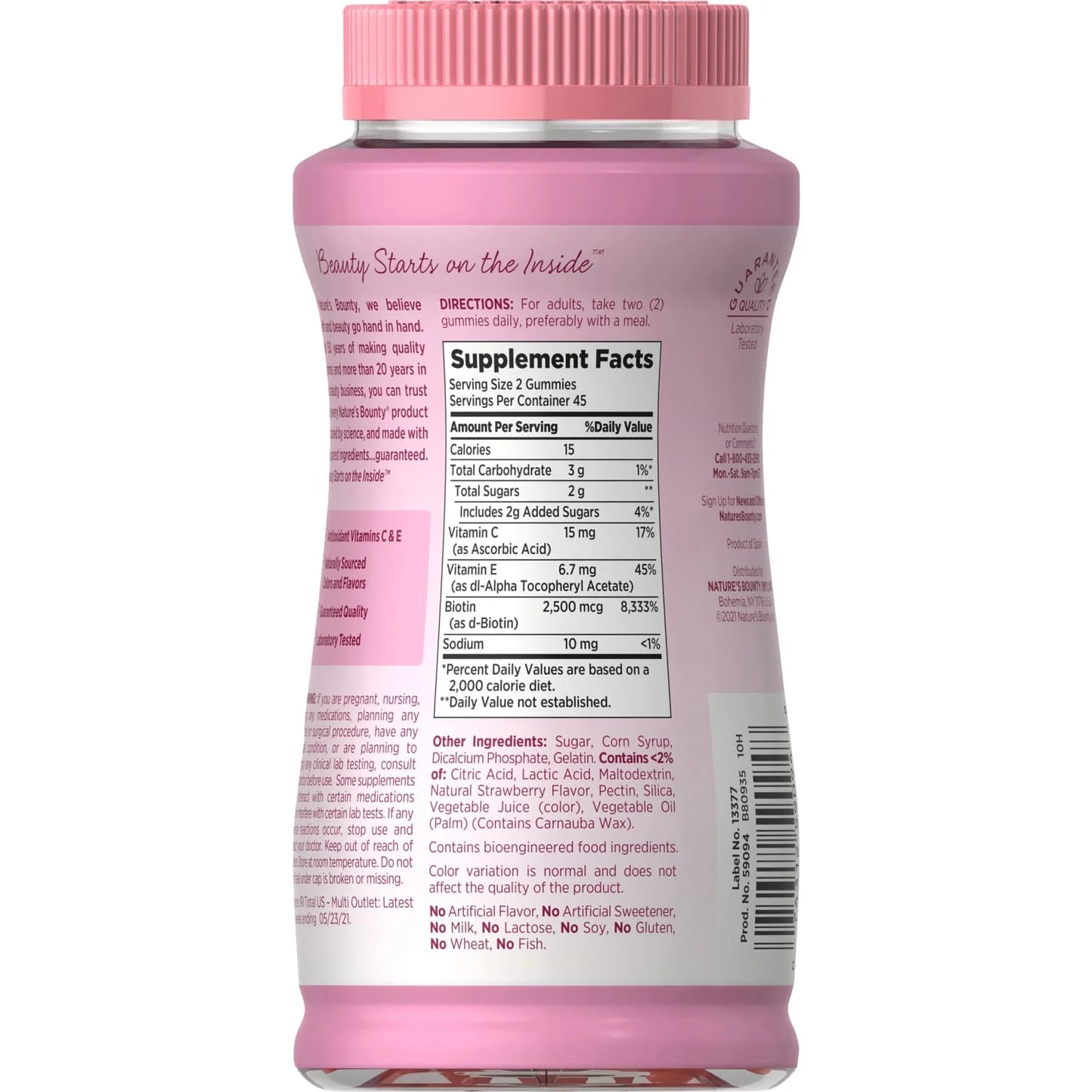 Hair Skin & Nails 90 Gomitas