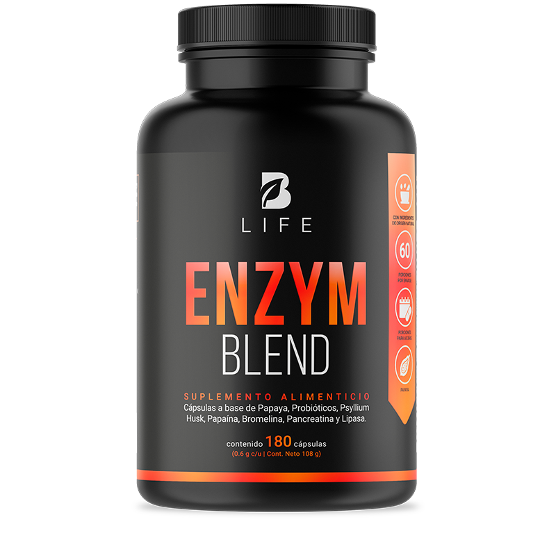 Enzym Blend Blife 180 Capsulas