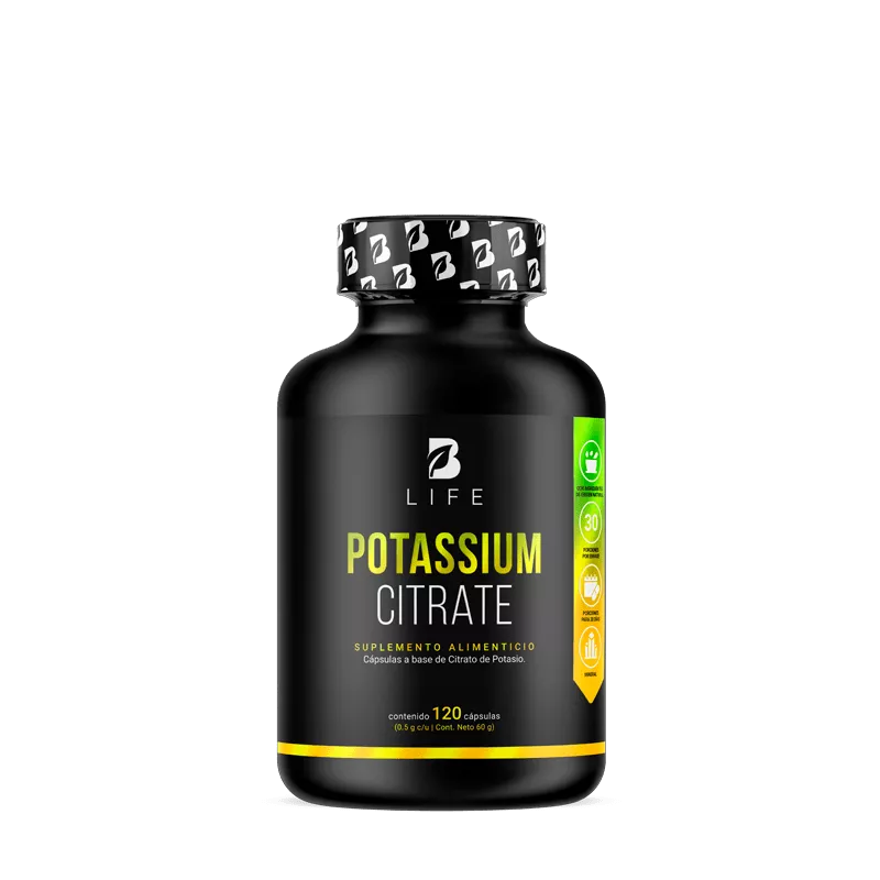 Citrato de Potasio 120 Caps BLife
