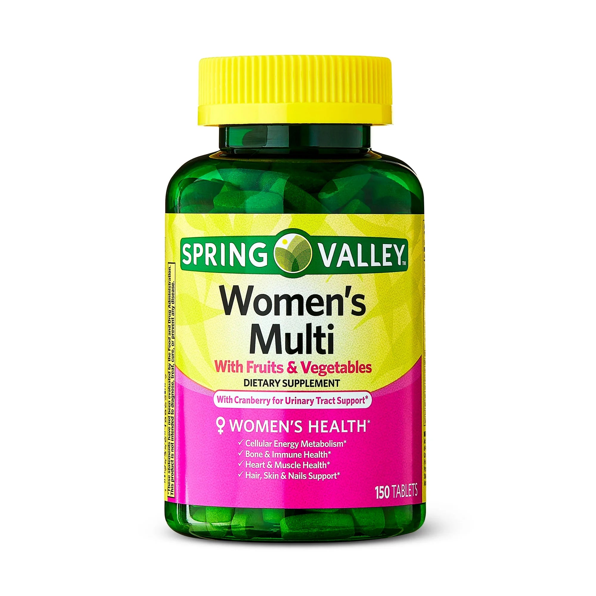 Womens Multi Multivitaminico Spring Valley Mujer 150 Tabletas womens-multi-multivitaminico-spring-valley-mujer-150-tabletas