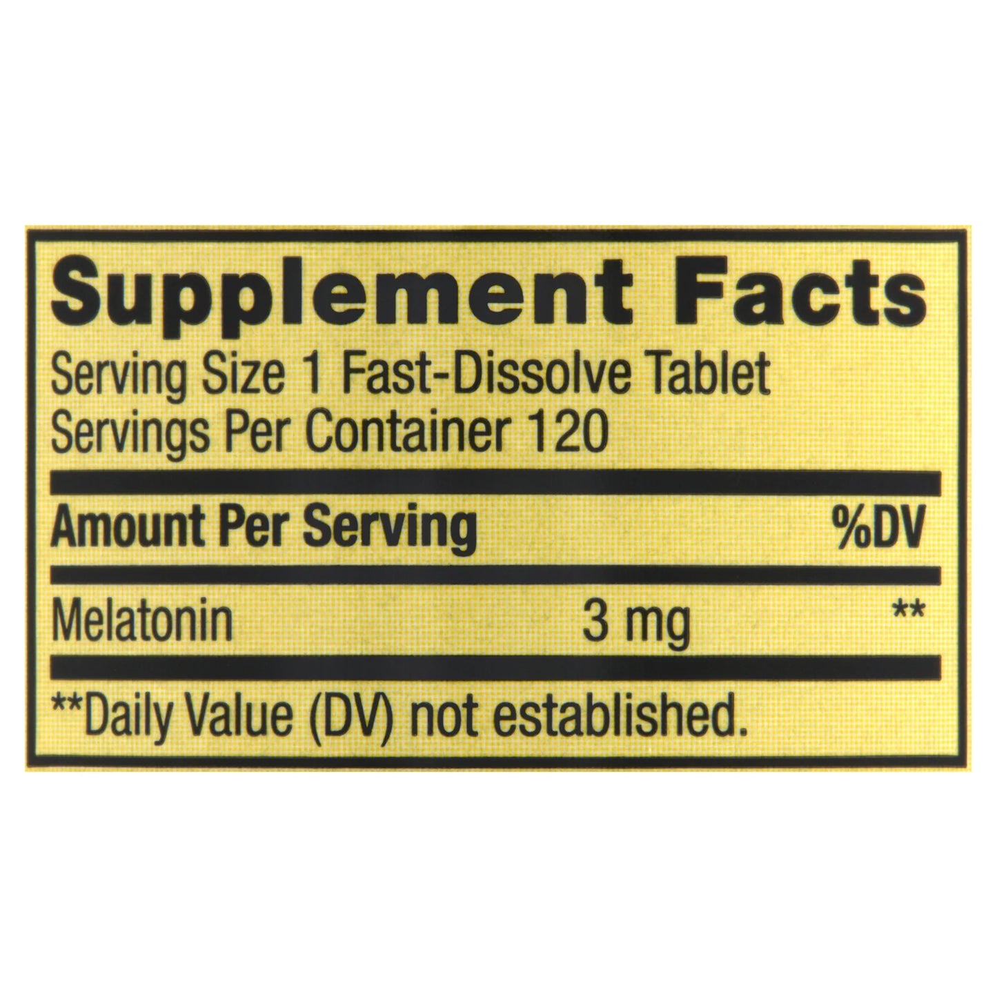 Melatonina Sublingual | 3mg