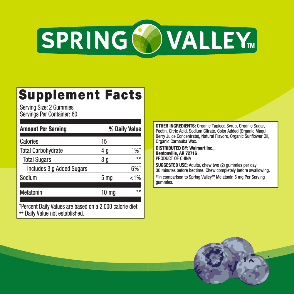 Melatonina 10mg Value Size 120 Gomitas