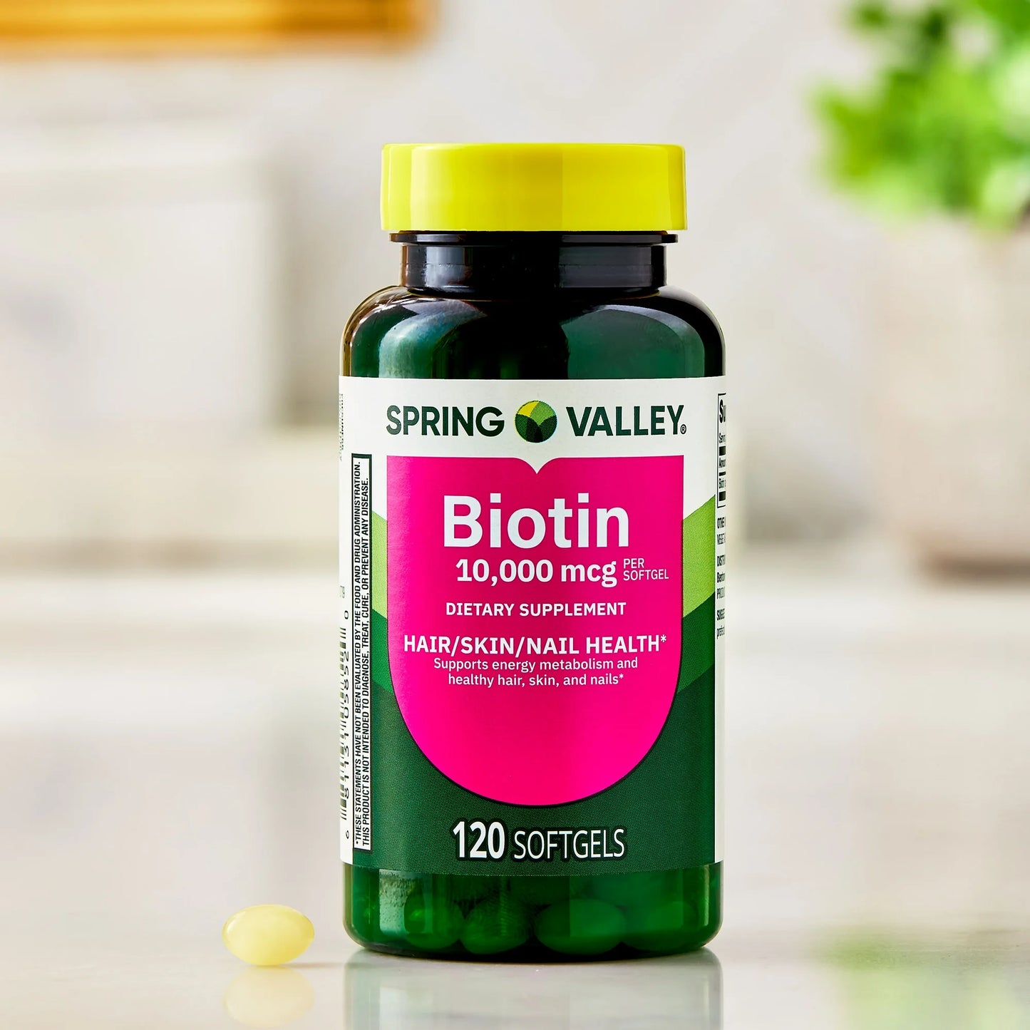 Biotina 10,000mcg 120 softgels