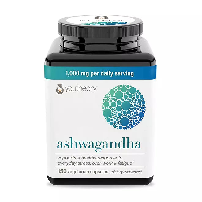 Ashwaganda Youtheory 1000 mg 150 Capsulas