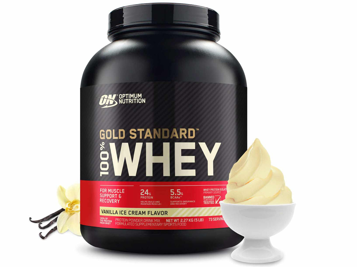 Proteina Whey Gold Standar 5 Lbs