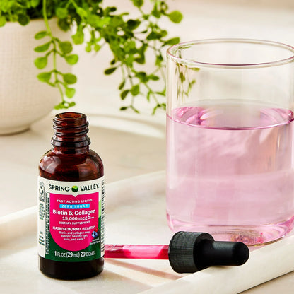 Biotina y Colageno 15,000 mcg 29 Dosis