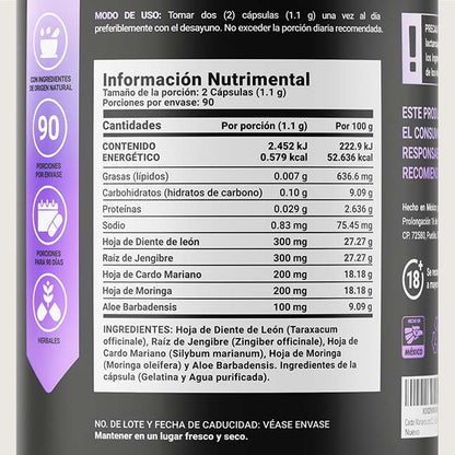 Milk Thistle Cardo Mariano 90 Capsulas Blife