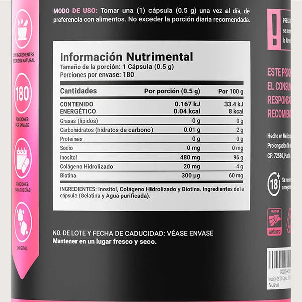 MYO Inositol Puro Blife