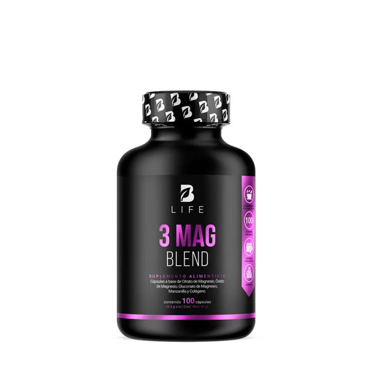 3 Mag Blend 100 Capsulas BLife