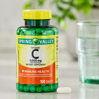 Vitamina C 1,000mg 100 tablets