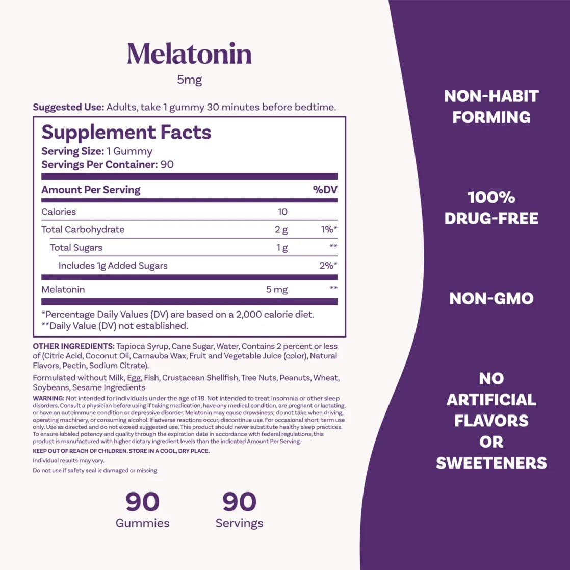 Melatonina Natrol | 5mg | 90 Gomitas