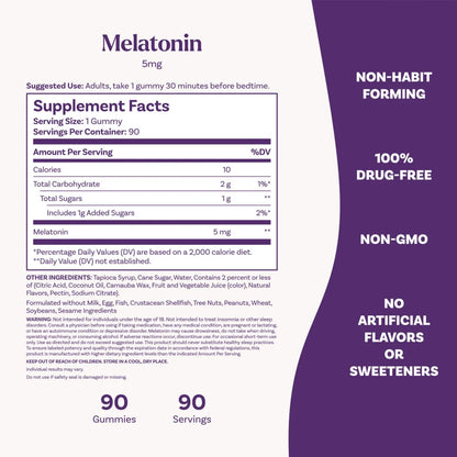 Melatonina Natrol | 5mg | 90 Gomitas