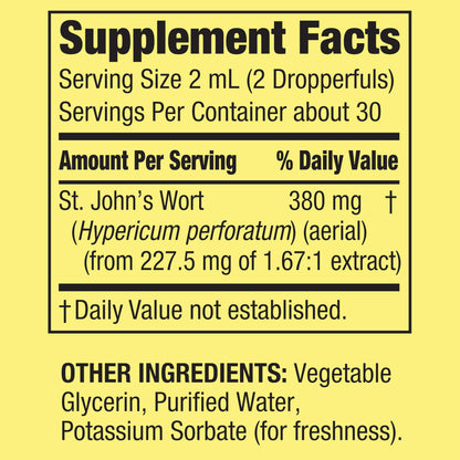 St Johns Wort Extracto Liquido 30 Dosis