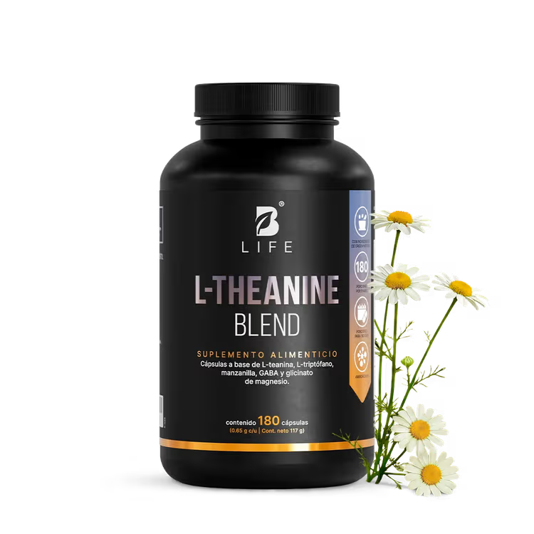 L- Theanine con GABA y Glicinato de Magnesio