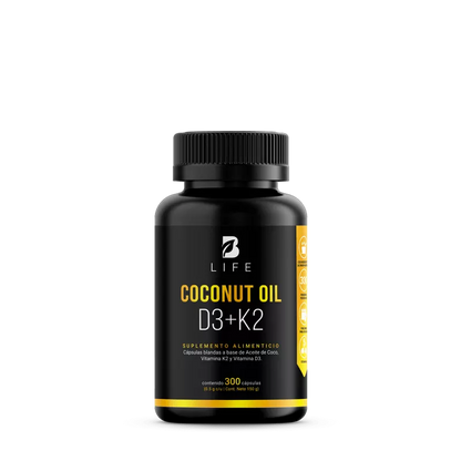 Coconut Oil D3 + K2 300 Capsulas