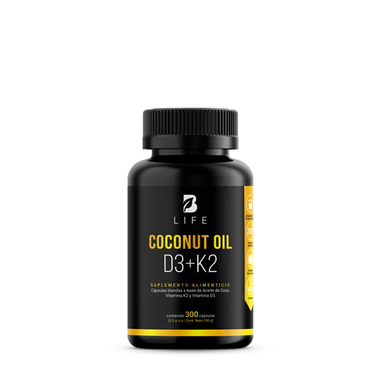 Coconut Oil D3 + K2 300 Capsulas
