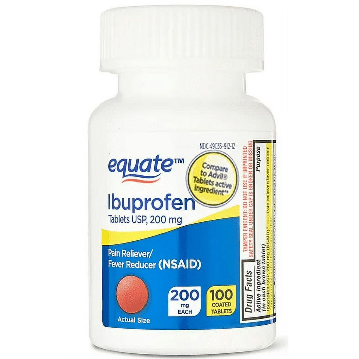 Ibuprofeno 200mg 100 Tabletas