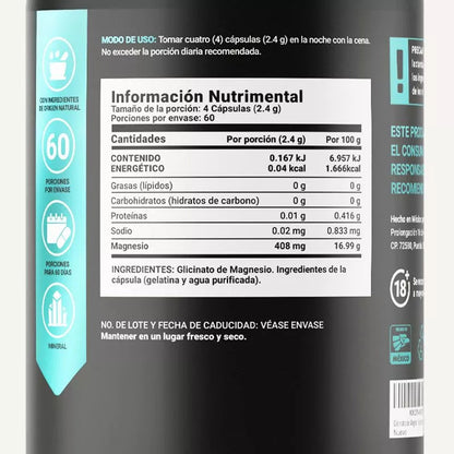 Glycinate Mag 240 Capsulas Blife