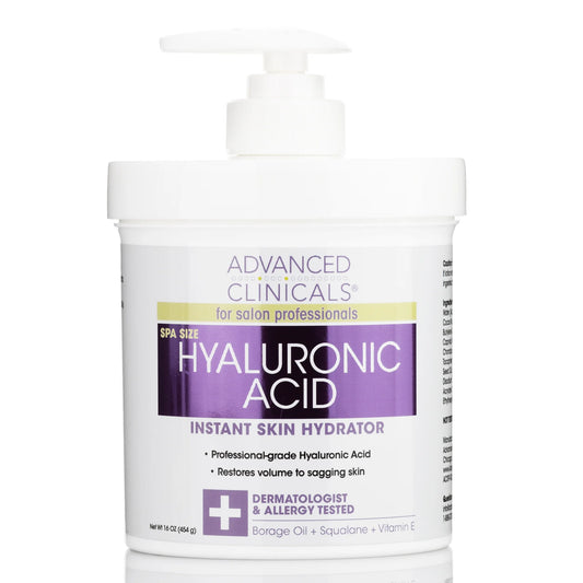 Crema Advanced Clinicals Acido Hialuronico