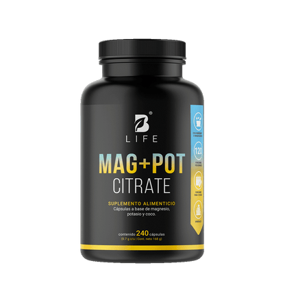 Mag+Pot Citrate Blife 240 Capsulas