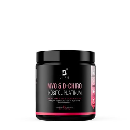 MYO y D-Chiro Inositol Platinum Polvo de Ratio 60 Porciones
