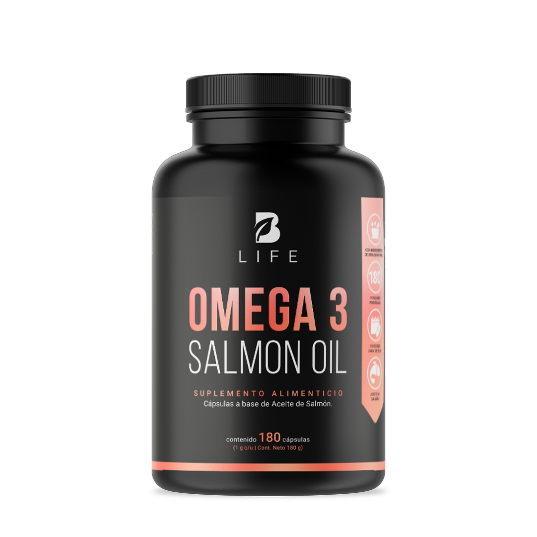 Omega 3 Salmon Oil Blife 180 capsulas