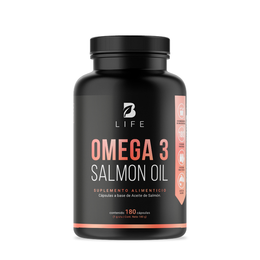 Omega 3 Salmon Oil Blife 180 capsulas