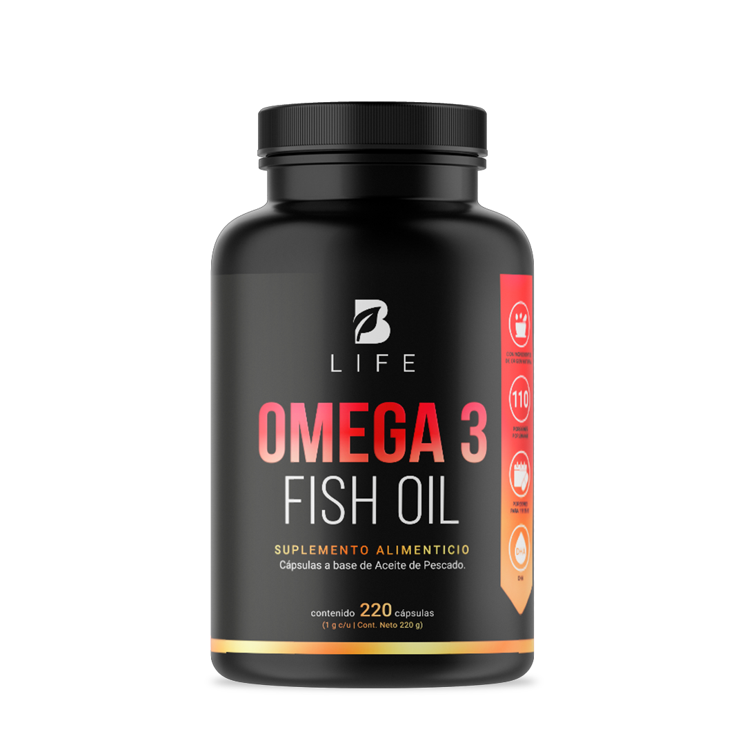 Omega 3 Aceite De Pescado 220 Capsulas