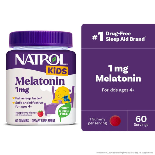 Melatonina Natrol |1mg Kids |60 Gomitas