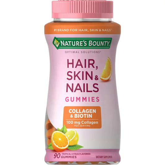 Hair Skin & Nails 90 Gomitas Nature`s Bounty
