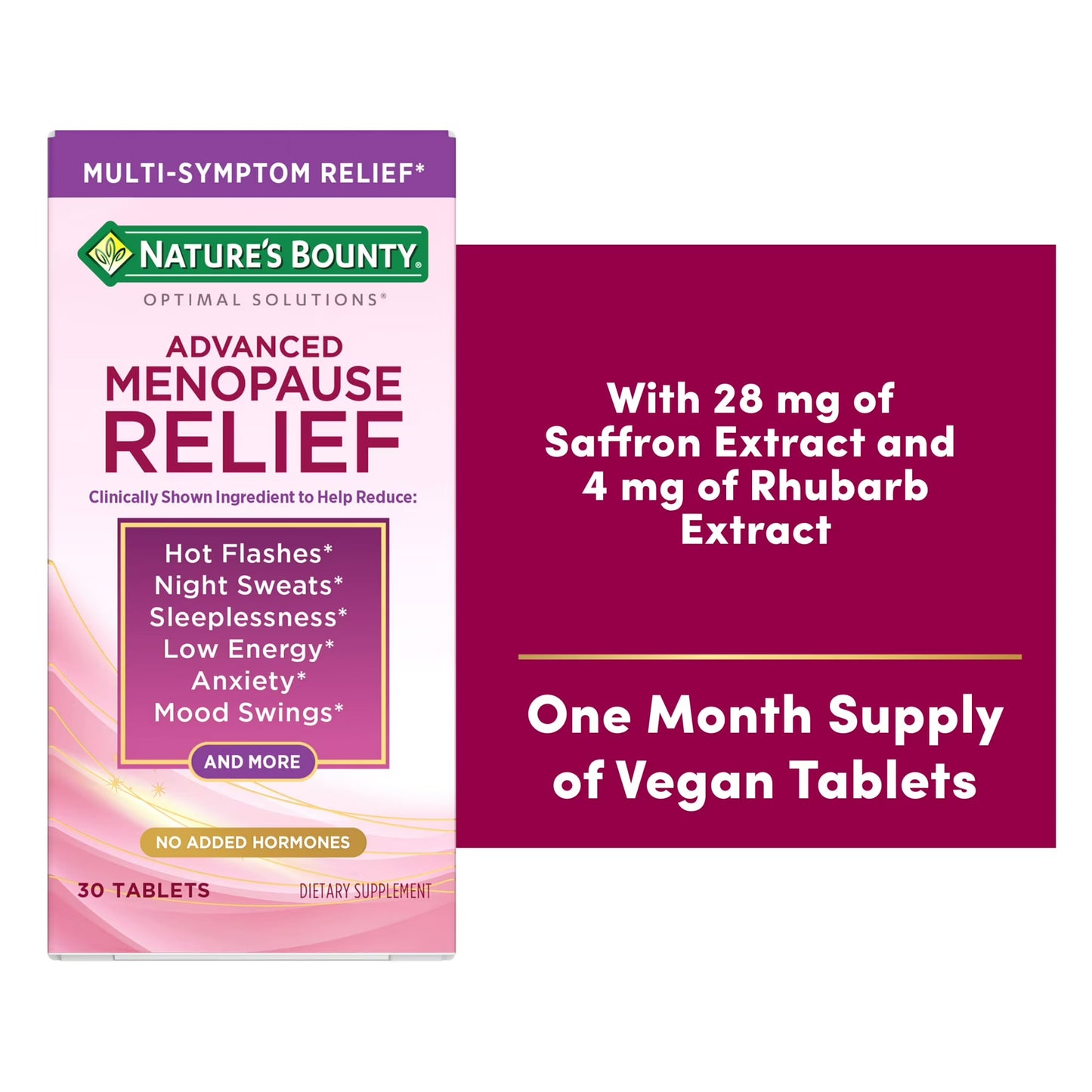 Menopause Relief Natures Bounty