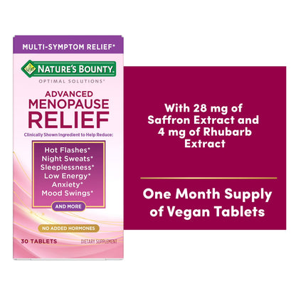 Menopause Relief Natures Bounty