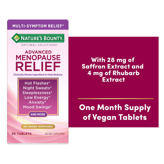 Menopause Relief Natures Bounty