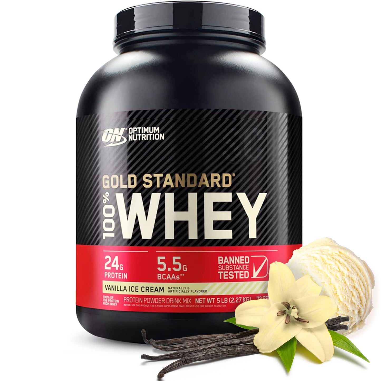 Proteina Whey Gold Standar 5 Lbs