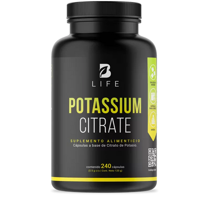 Citrato de Potasio 240 capsulas BLife