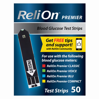 ReliOn Test Strips 50pcz
