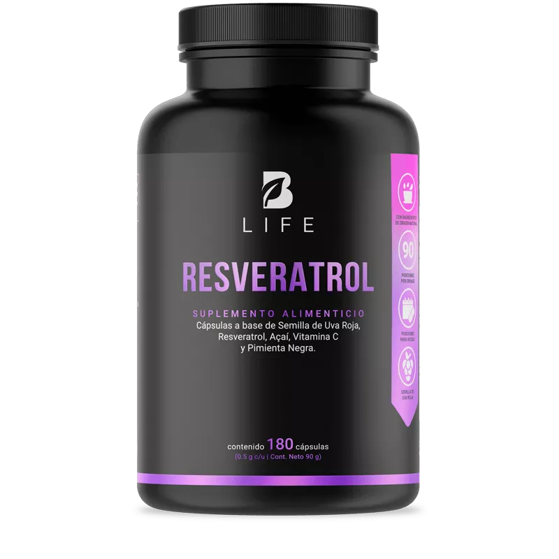 Resveratrol 180 capsulas Blife