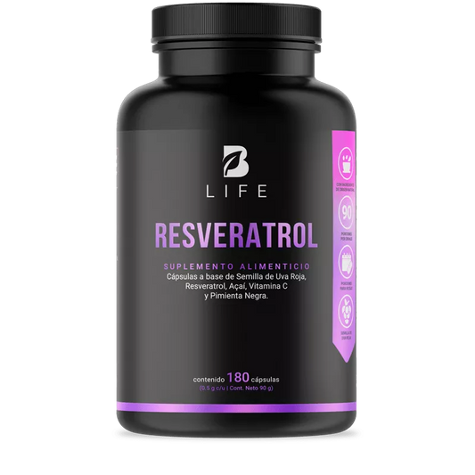 Resveratrol 180 capsulas Blife