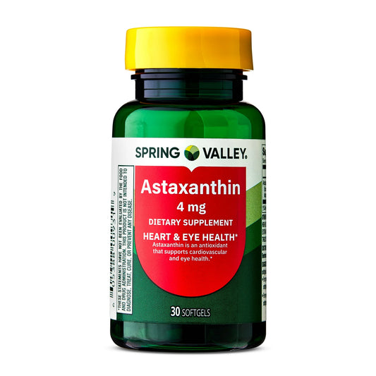 Astaxathin 4mg 30 softgels