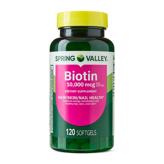 Biotina 10,000mcg 120 softgels