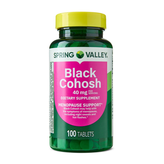 Black Cohosh 40mg 100 tabletas