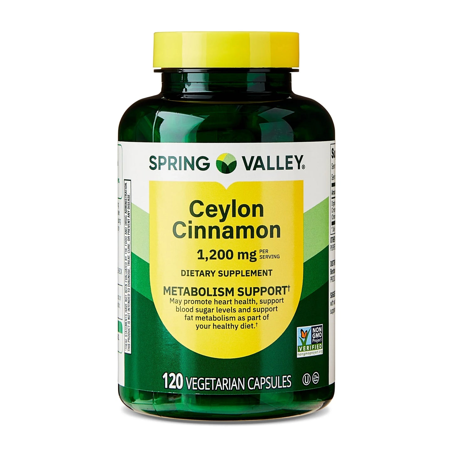 Ceylon Cinnamon 1,200mg 120 capsulas