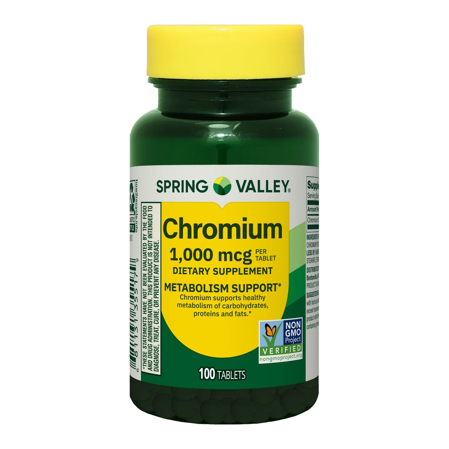 Chromium 1,000mg 100 tabletas