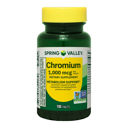 Chromium 1,000mg 100 tabletas