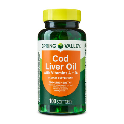 Cod Liver Oil plus Vitamins A&D3