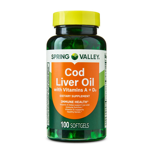 Cod Liver Oil plus Vitamins A&D3