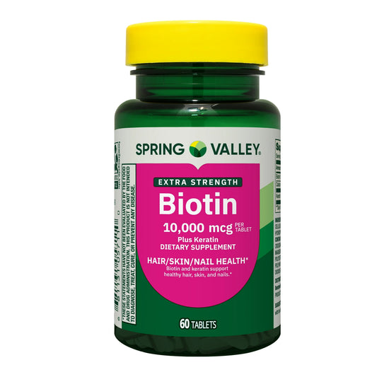 Biotina Con Keratina 60 Tabletas