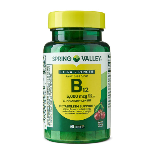 B12 5,000mcg 60 Tabletas