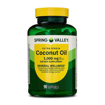 Coconut Oil 1,000mg 90 softgels